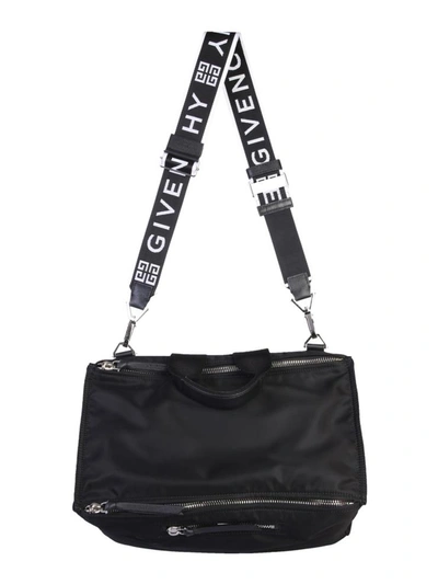 Shop Givenchy Pandora Messanger Bag In Black