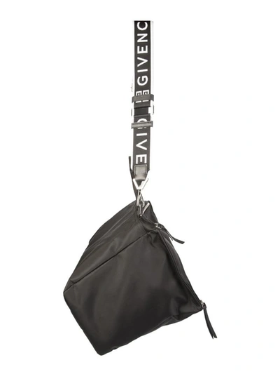 Shop Givenchy Pandora Messenger Bag In Black