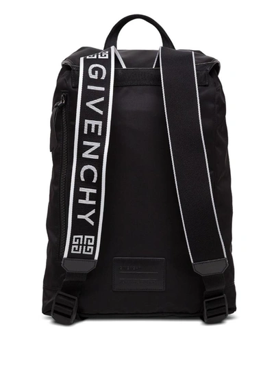 Shop Givenchy 4g Nylon Backpack In Black