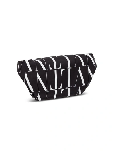 Shop Valentino Nylon Waistbag With Logo In Black