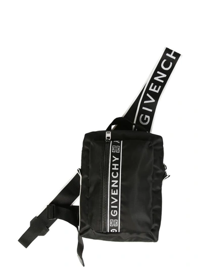 Shop Givenchy Shoulder Bag With Logo In Black