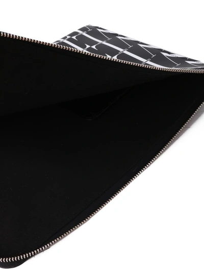 Shop Valentino Clutch Bag Vltn In Black