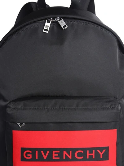 Shop Givenchy Nylon Backpack In Black