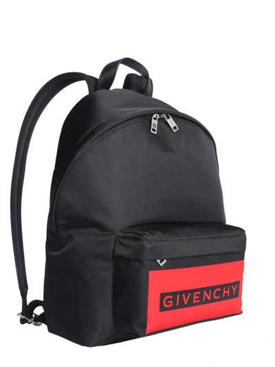 Shop Givenchy Nylon Backpack In Black