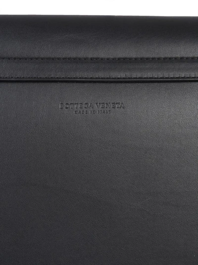 Shop Bottega Veneta Messenger Bag In Black