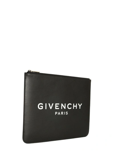 Shop Givenchy Pouch With Logo In Black