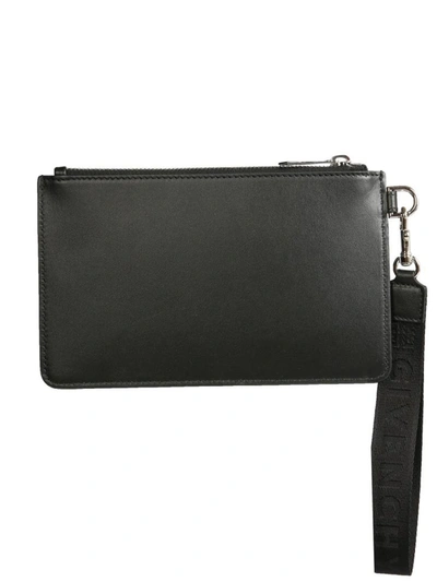 Shop Givenchy Mini Pouch With Logo In Black