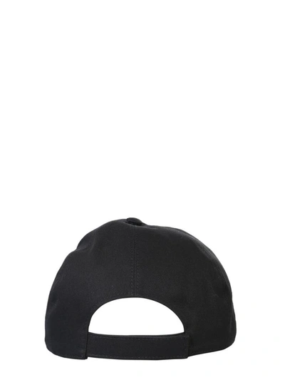 Shop Versace Baseball Cap Unisex In Black