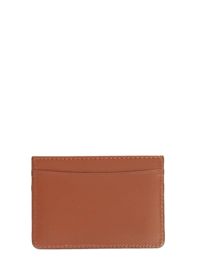 Shop Apc Andre Card Holder Unisex In Brown