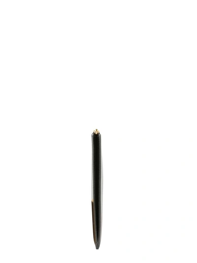 Shop Saint Laurent Monogram Tablet Holder Unisex In Black