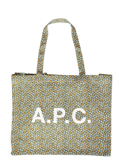 Shop Apc Diane Tote Bag Unisex In Green