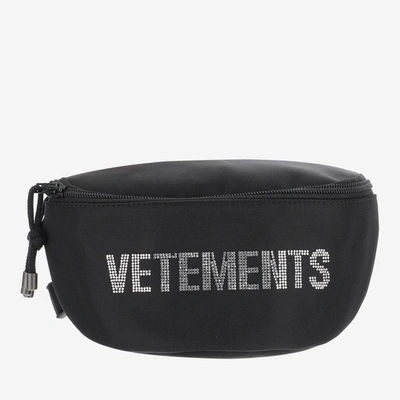 Shop Vetements Bags In Nero