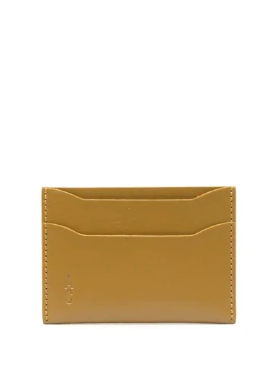 Shop Ally Capellino Slim Cardholder In Yellow