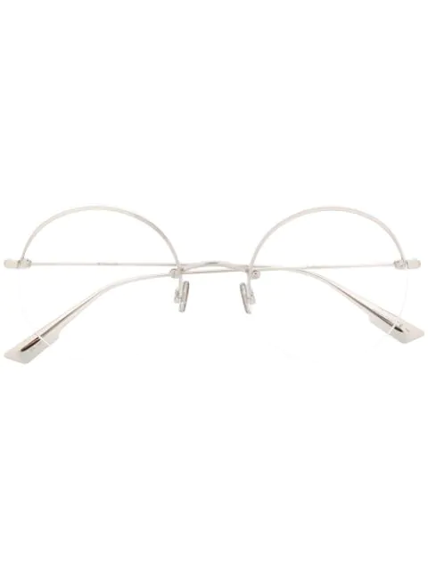 dior round frame glasses