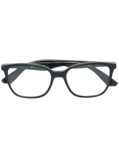 Ray Ban Square Framed Glasses In Black