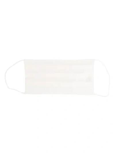 Shop No Ka'oi Pleated Face Mask In White