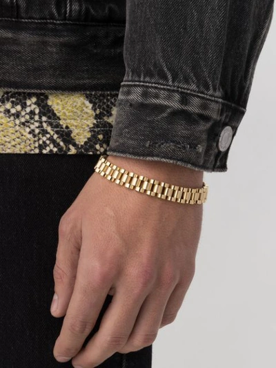 Shop Ambush Rollie Chain Bracelet In Gold