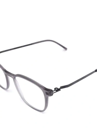 Shop Mykita Lavra Round-frame Glasses In Grey