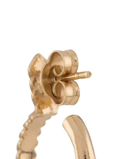 Shop Emanuele Bicocchi Cross Pendant Earring In Gold