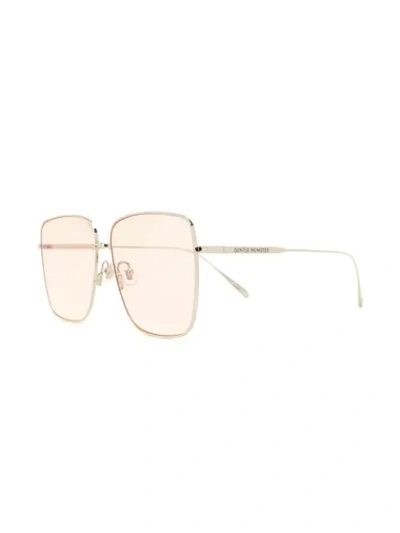 Shop Gentle Monster Wind Wind 02 Oversized Sunglasses In Pink