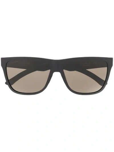 Shop Smith Lowdown Xl 2 Squared Sunglasses In Black