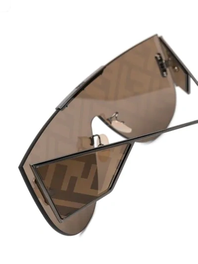 Fendi Ff M0093/s Sunglasses In Brown | ModeSens