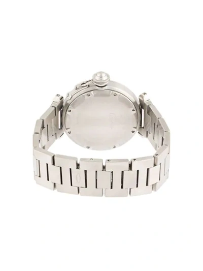 Pre-owned Cartier 2000s   Pasha 35mm In Silver