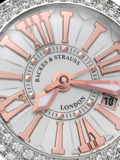 Shop Backes & Strauss Piccadilly Steel Sp 40mm In White