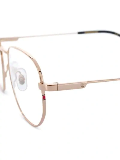 Shop Carrera 2017t Unisex Optical Glasses In Gold