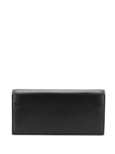 Shop Off-white Quote-print Wallet In Black