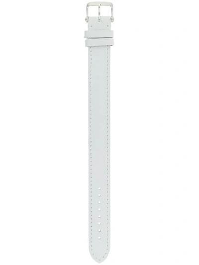 Shop Tom Ford Watches Adjustable Watch Strap In White