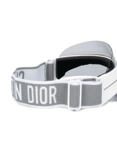 Shop Dior Club1 Visor In White