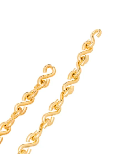 Shop All Blues S-link Chain Necklace In Gold