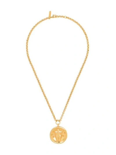 Shop Chloé Gold-plated Figure Pendant Necklace