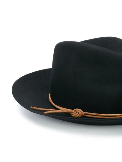 Shop Isabel Marant Kinly Wool-felt Fedora Hat In Black