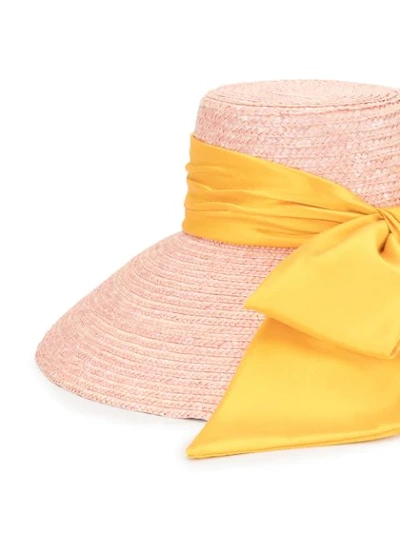 Shop Eugenia Kim Mirabel Straw Hat In Pink