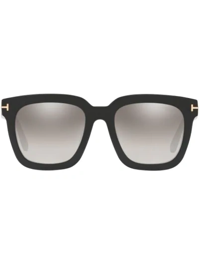 Shop Tom Ford Square-frame Sunglasses In Grey