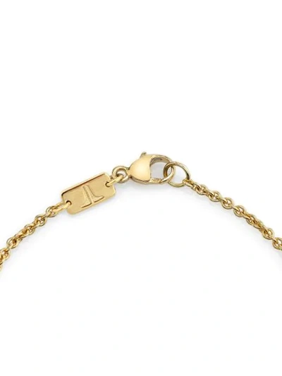 Shop Andy Lif 18kt Gold Cats Eye Bracelet In Ylwgold