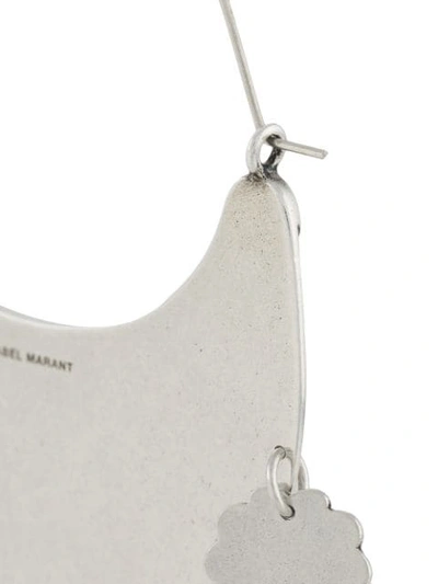 Shop Isabel Marant Move Your Body Earrings In Silver