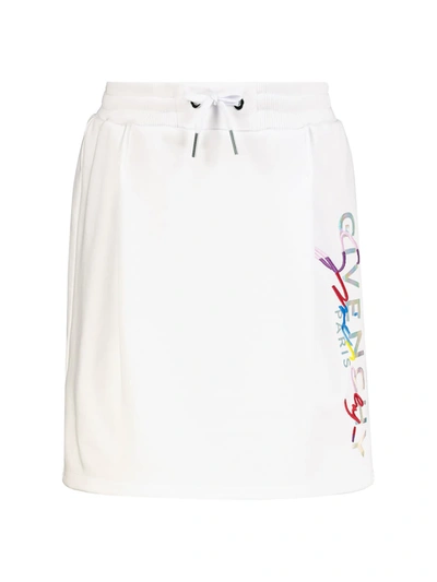 Shop Givenchy Kids Skirt For Girls In White