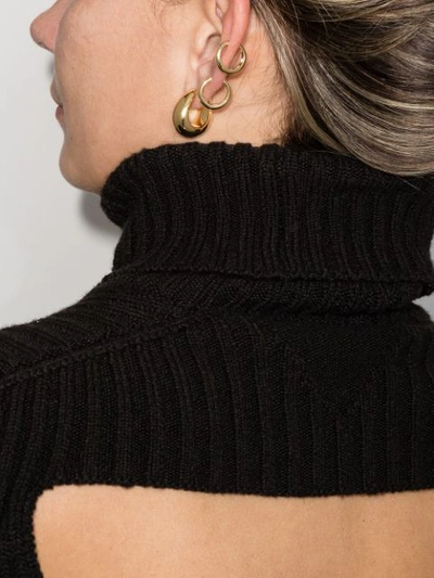 Shop Tom Wood Gold-plated Thick Ear Cuffs