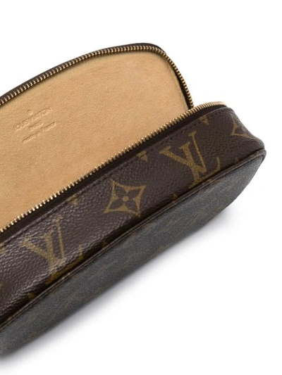 Pre-owned Louis Vuitton 1990s  Monogram Jewellery Box In Brown