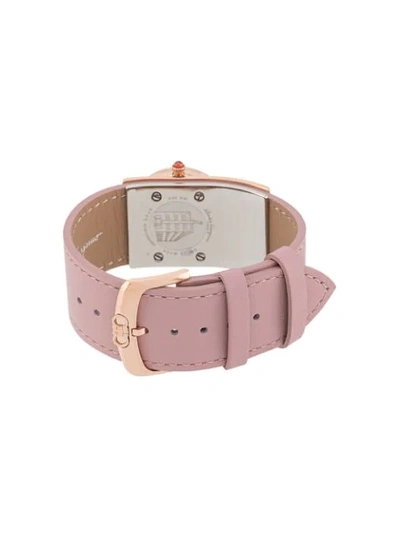 Shop Ferragamo Boxyz 23x39mm Watch In Pink