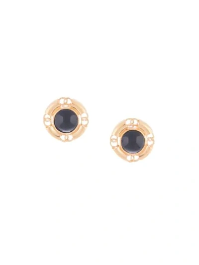 Pre-owned Chanel 1994 Clip-on Earrings In Gold