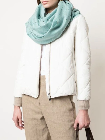 EMBROIDERED OVERSIZED SCARF