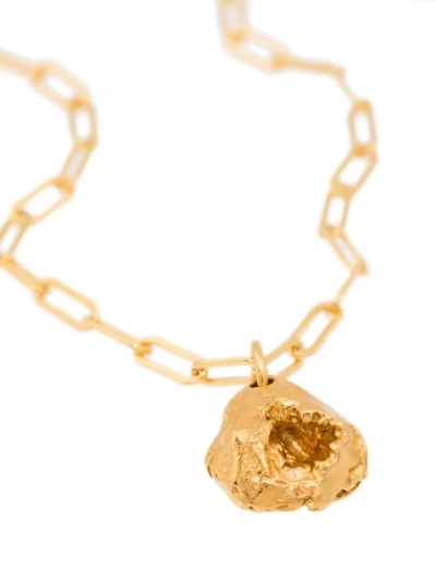 Shop Alighieri The Crescendo Pendant Necklace In Gold