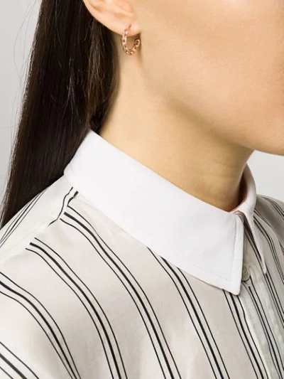 Wouters & Hendrix Chain Link Earrings In Gold