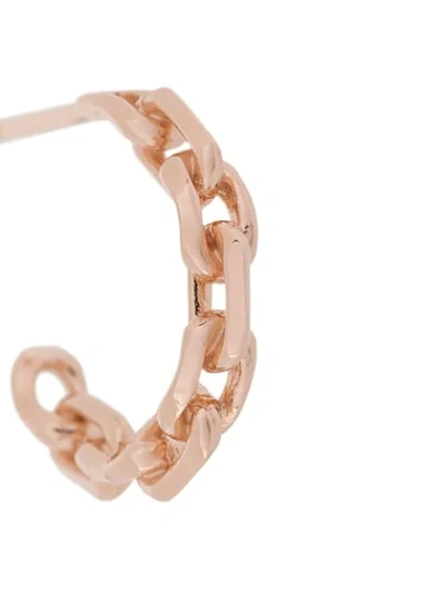 Wouters & Hendrix Chain Link Earrings In Gold
