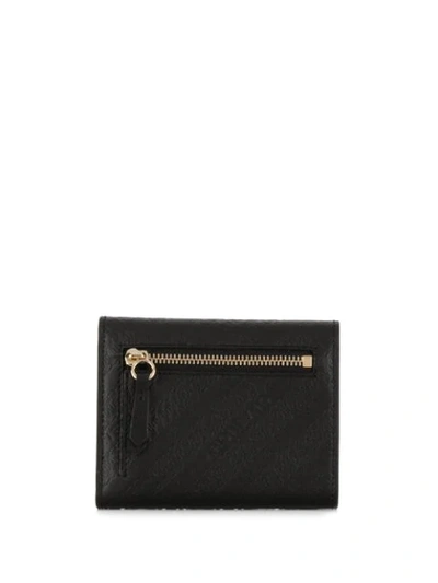 Shop Givenchy Foldover Card Holder In Black