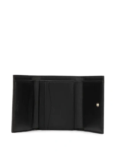 Shop Givenchy Foldover Card Holder In Black